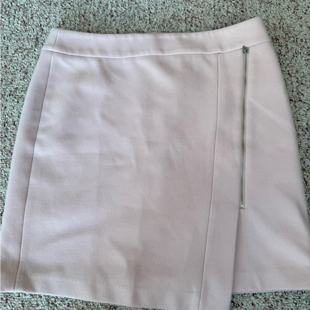 White House Black Market Light Pink Mini Skirt